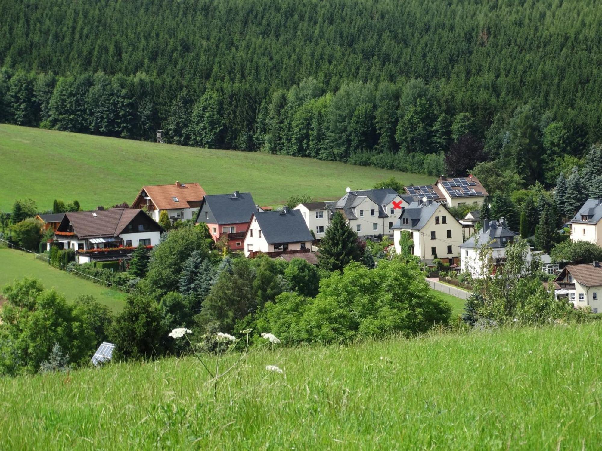 Ferienwohnung "Am Vaterlandsgrubenweg" Oelsnitz  Exteriér fotografie